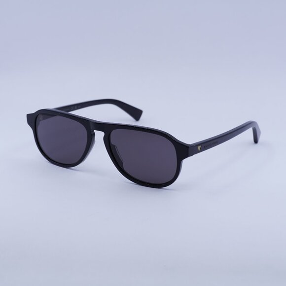 🕶️ New Bottega Veneta BV1292S 001 Sunglasses - Black Frame, Grey Lenses